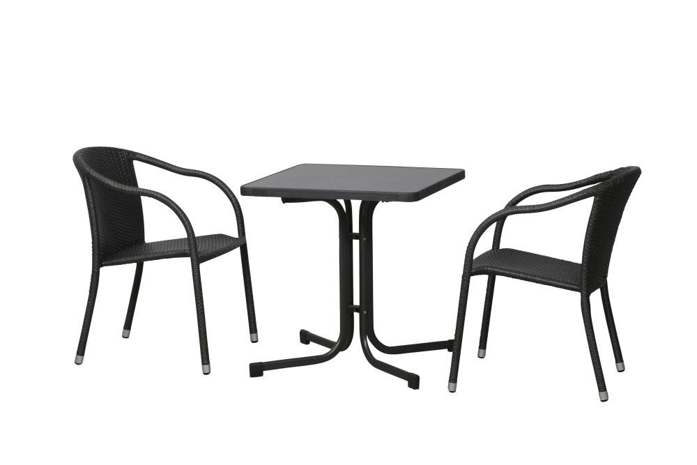 Gartenmöbel Alu Geflecht