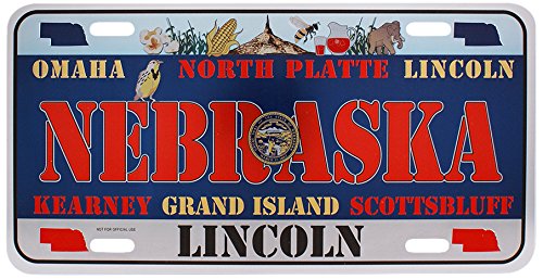 Dimension 9 Home Decorative Plate, Nebraska - Thumbnail 2