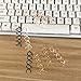 60Pcs Spiral Hair Pin Messen Bobby Hair Pins Spin Pins Non-Scratch Round Tips Twist Screw Hair Pin (Black/Silver/Gold/Rose Gold)