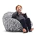Big Joe 641182 98-Inch Bean Bag, Zebra