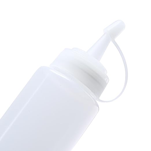 Pack de 5 botes de plástico para condimentos, compresibles, con ...