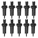 Wedge and Feather Shims Concrete Marble Granite Rock Stone Splitting Hand Tools (5/8", 10Pcs)