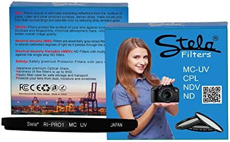 Stela Filter RI-PRO1 MC UV46mmMulticoated Ultra Violet Filter Compatible withLeica Summarit-M 50mm f/2.4 Lens (Silver)