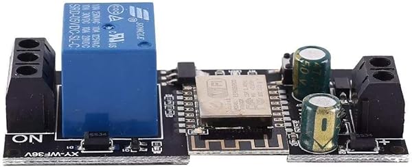 MADONG Interruptor WiFi Remoto del rel de Control de Dispositivos de Control Inteligente ModuleIoF inalmbrica for el hogar Inteligente DC 12V 24V 36V DC6V