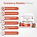 Premium Care Cranberry Bladder Chews - Dog Supplements for Urinary Tract (UT) Health, Bladder and Kidney Support - Cranberry Chewables with Vitamins for Better Bladder Control for Dogs - 120 Chews