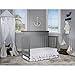 The Dream On Me Chesapeake 5-in-1 Convertible Crib, Storm Grey