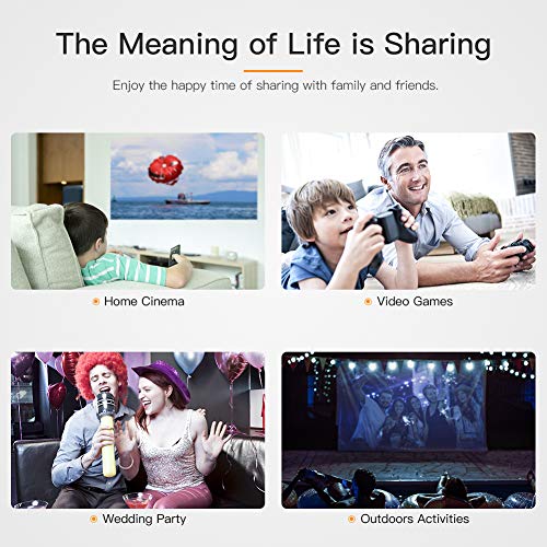 5 APEMAN+Portable+Projector+Support+Rechargeable