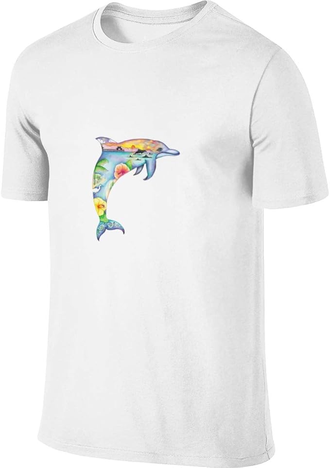dolphins graphic tee