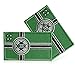2 PCS QingZ Tactical Kek Flag Patch - Kekistan Flag Embroidered Velcro Patch