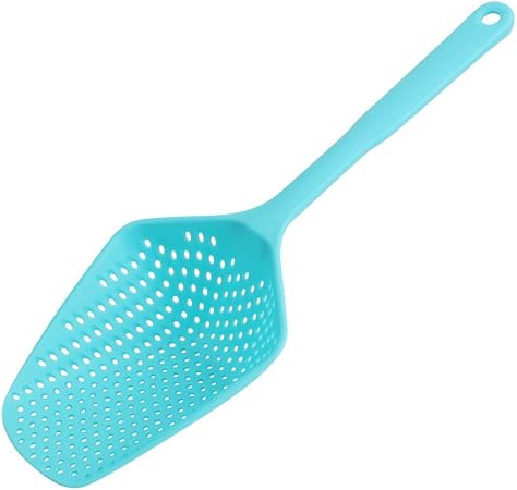 Itimo 1pc Scoop Colander Plastic Strainer Gadget Kitchen Accessories Drain Veggies Water Scoop Colander Spoon Kitchen Tools Blue Amazon Co Uk Kitchen Home
