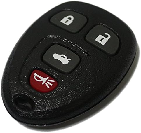 Eternalpower Keyless Entry 4 Button Remote Key Fob Case Shell Cover for Buick Chevrolet Pontiac Saturn