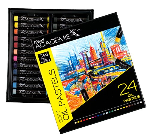 Mead Académie Oil Pastels, 24 Colors (98026) - Thumbnail 4