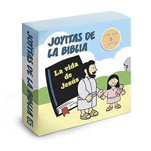 Joyitas de la Biblia: La vida de Jesús: un conjunto de 8 folleto (Tiny bible treasures) (Spanish Edition)