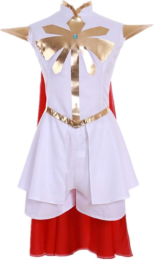 suhero Princess of Power Cosplay She Ra Costume Adora Dress