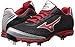 Mizuno Men's Vapor Elite 7 Low-M, Black/Red, 12 M US