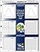 MiniPLOT Graph Paper Kit: 2 Normal Curves & 4 XY axis coordinate designs for STATISTICS printed on 3x3