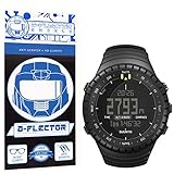 (3 PACK) DFlectorshield Screen Protector for the Suunto Core Wrist-Top with free Lifetime Replacement Program