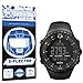 (3 PACK) DFlectorshield Screen Protector for the Suunto Core Wrist-Top with free Lifetime Replacement Program