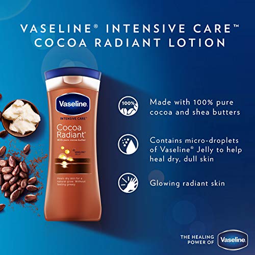 Vaseline Intensive Care Body Lotion, Cocoa Radiant, 20.3 oz