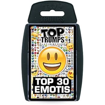 Emotis Top Trumps Card Game