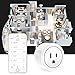 Mini Smart Plug Compatible with Alexa Google Home IFTTT ETL Listed Wifi Outlet Pack 4