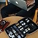 BAGSMART Portable Shockproof EVA Hard Drive Case Travel Electronic Organizer for Cables, Charger, USB, Black