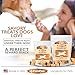 Best Paw Nutrition - Pure Salmon Treats for Dogs & Cats - Freeze-Dried, Grain-Free & All Natural - Made in The USA Only - Healthy Training & Reward Snacks - Small Bites of Joy Pets Love - 3oz