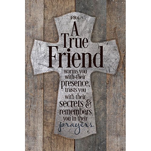 Dexsa A True Friend Warms You.New Horizons Wood Plaque