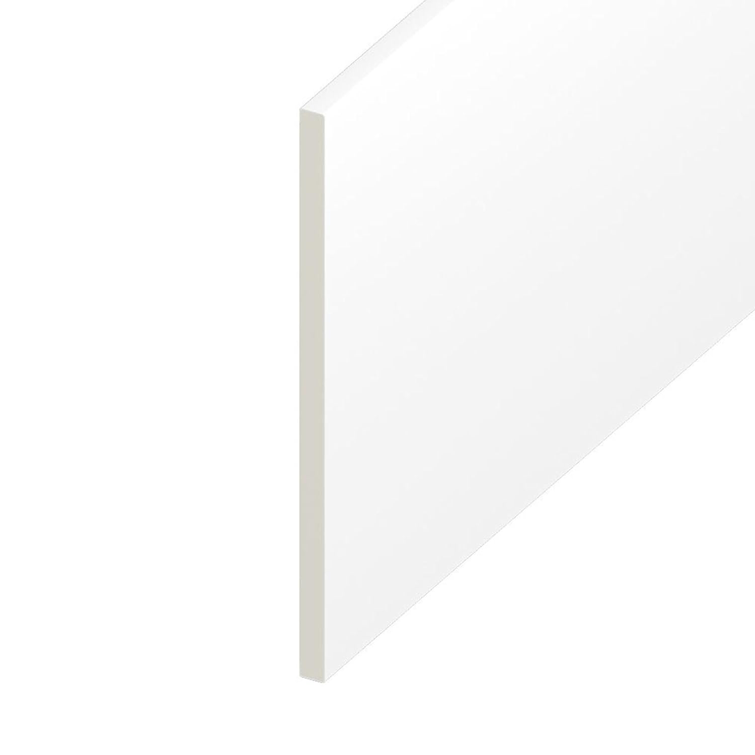 White, 350mm UPVC Flat Plastic Board / Soffit 9mm x 5m Length General