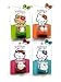 Softlips Hello Kitty Cube Lip Protectant and Sunscreen SPF 15 (4-Pack 0.23 oz ea) Peach Mango, Strawberry, Coconut Cream and Sweet Cupcake, Flavor Bundle)