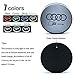 JSAMZ Car Logo LED Cup Pad led Cup Coaster USB Charging Mat Luminescent Cup Pad LED Mat Interior Atmosphere Lamp Decoration Light (Shelby)