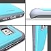 TORU CX PRO Galaxy S6 Edge Wallet Case Dark Blue with Hidden Credit Card Holder ID Slot Hard Cover & Mirror for Samsung Galaxy S6 Edge - Metal Slate
