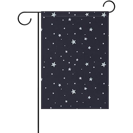 Amazon Com Staroden Night Sky And Stars Home Garden Flag Double