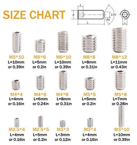1 VIGRUE+300Pcs+Assortment+Internal+Stainless