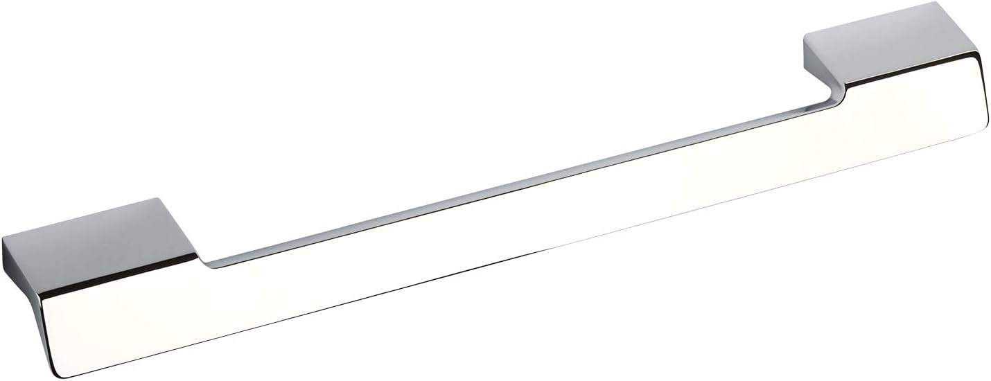 5 x Möbelgriffe TALE BA 192/256 mm Chrom poliert Griff Türgriff von