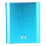 Xiaomi 5v 2a 10400mah Power Bank External Battery Charger for Smartphones and Tablets Such As Iphone 5s, Galaxy S4, Ipad Air Mini, Galaxy Tab and More (Blue)