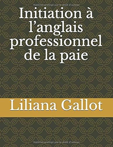 Download Initiation à l’anglais professionnel de la paie PDF