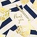 Kate Spade New York Black Ink Ballpoint Pen with Reusable Gift Box, Professional Office Pen for Women Accepts Standard Refills, Golden Floral