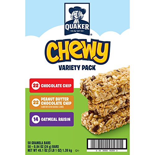 3 Quaker+Chewy+Granola+Variety+Count