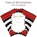 30 Invitations with Envelopes - Bridal Shower Invitations, Wedding Shower Invitations, Bachelorette Party Invitations, Birthday Invitations