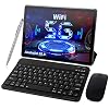 Android-100-Tablet-10-Inch-5G-Dual-WiFi-Tablets-with-Keyboard-4GB-RAM-64GB-ROM-128GB-Expand-Quad-Core-16GHz-Bluetooth-6000mAh-Type-C-Google-GMS-Certified-Tablet-PC 5G Tablet 10 Inch 4GB RAM + 64GB ROM/128 GB, Android 10 1.6Ghz Tablet PC 6000mAh, Dual Camera, Bluetooth Tablet Dual…