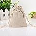 Mudder 20 Pack Muslin Bags Drawstring Muslin Bag for Wedding Party Favor and DIY Craft, 4.7 by 3.5 Inch