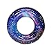 Poolcandy Inflatable Glitter Galaxy Pool Tube 36