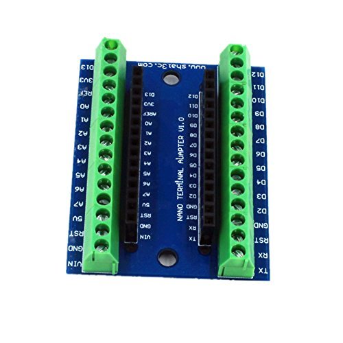 WYPH Nano Terminal Adapter for Arduino Nano V3.0 AVR ATMEGA328P-AU Module Board