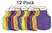 12 Pack Children’s Apron 13 X 19 Inches With 14 Inch Ties Assorted Colors, For Art And Baking - Great For Kitchen, Classroom, Arts & Crafts, Painting Activity – By Kidsco