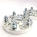 Customadeonly 5x114.3 Wheel Spacers for RSX RL CL TL Prelude CRV MDx Pilot S2000 NSX Accord Element TSx, Hubcentric 64.1mm Bore M12x1.5 Studs (20mm Thick 2pcs) Trimming Factory Stud May Be Required