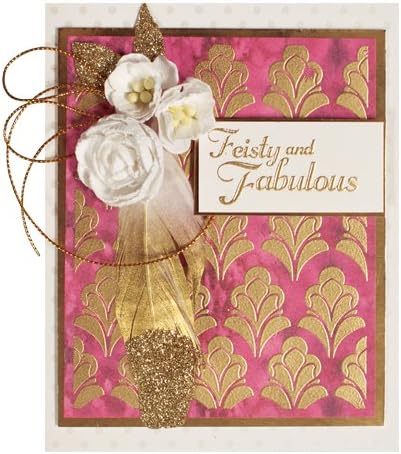 Spellbinders Eloquent Flourish Stamp, Synthetic Material, Multicoloured, 26.7 x 15.5 x 0.8 cm, Multicolor - Image 3