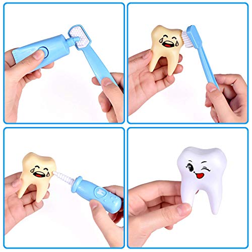 image for XIN·SHI XINSHI Doctor Pretend Role Play Medical Dentist Kits Toys wit