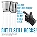 Salt and Pepper Grinder Set Spice Mills And Shakers W/ Free Gift 5 Finger Cooking Glove by Good4
