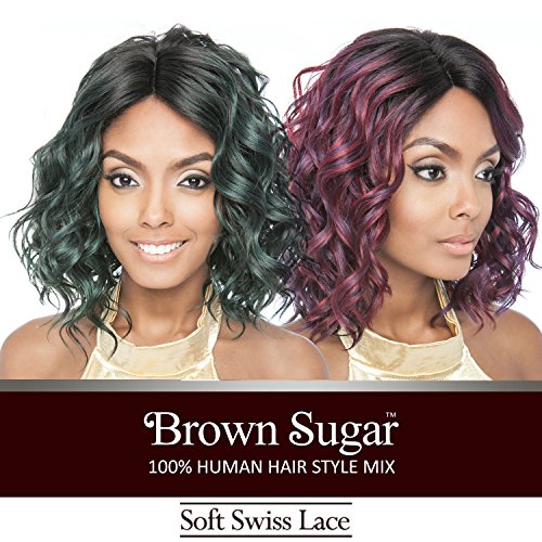 ISIS Human Hair Blend Lace Front Wig Brown Sugar Soft Swiss Lace BS224 (F4/27/30)